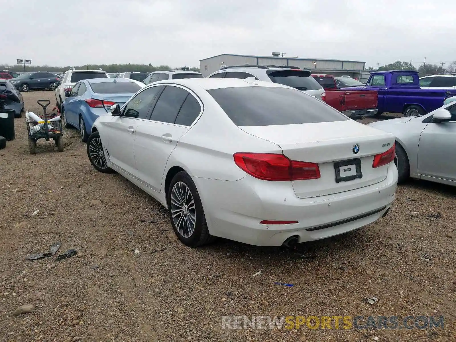 3 Photograph of a damaged car WBAJA5C5XKWW29624 BMW 5 SERIES 2019