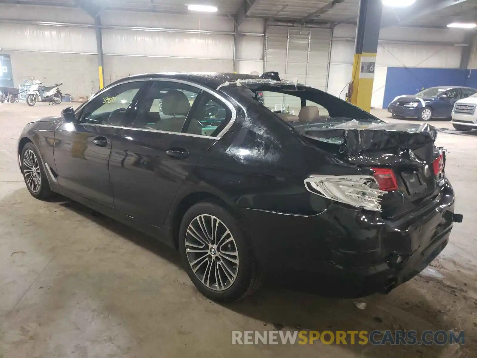 3 Photograph of a damaged car WBAJA7C50KG910434 BMW 5 SERIES 2019