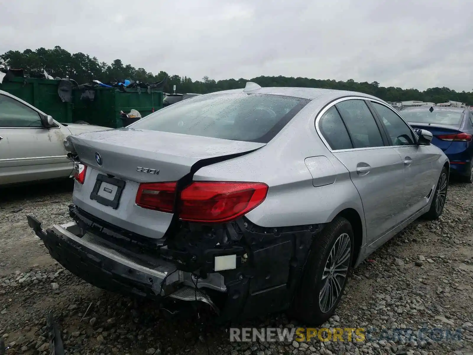 4 Photograph of a damaged car WBAJA7C50KG910921 BMW 5 SERIES 2019