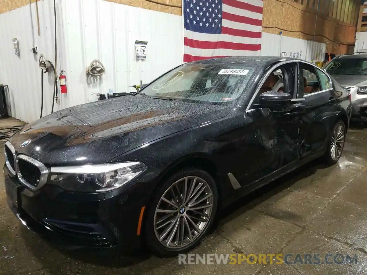 2 Photograph of a damaged car WBAJA7C50KG911194 BMW 5 SERIES 2019