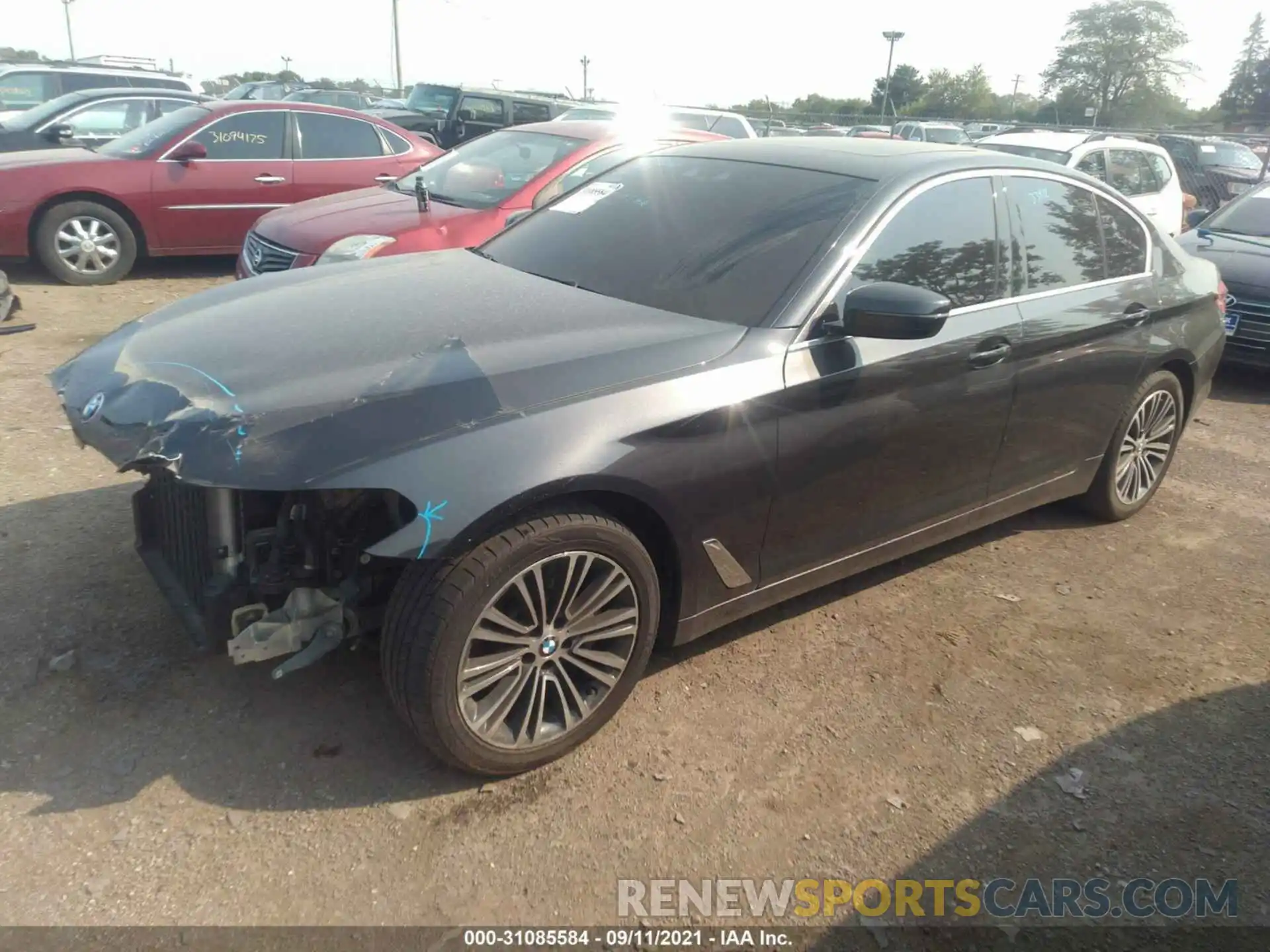 2 Photograph of a damaged car WBAJA7C50KG911485 BMW 5 SERIES 2019