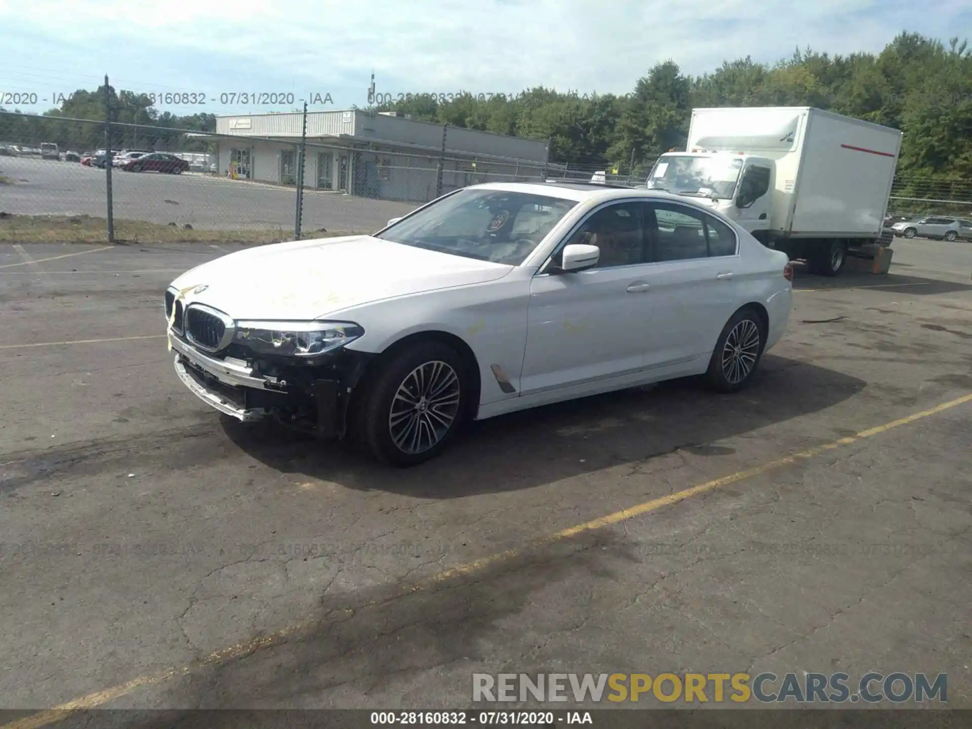 2 Photograph of a damaged car WBAJA7C50KWC78169 BMW 5 SERIES 2019