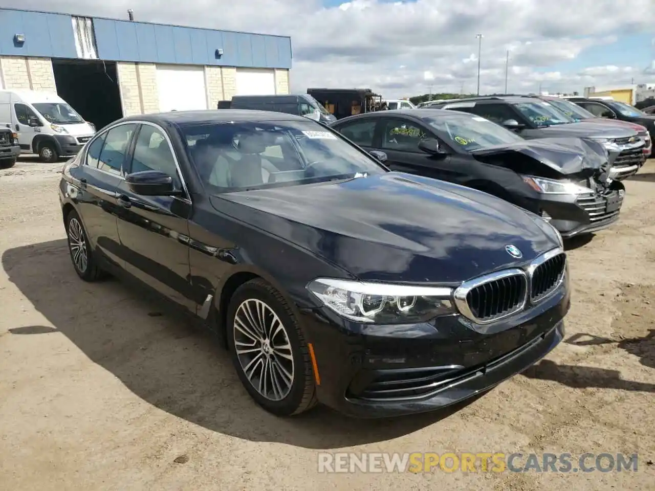 1 Photograph of a damaged car WBAJA7C50KWW05764 BMW 5 SERIES 2019