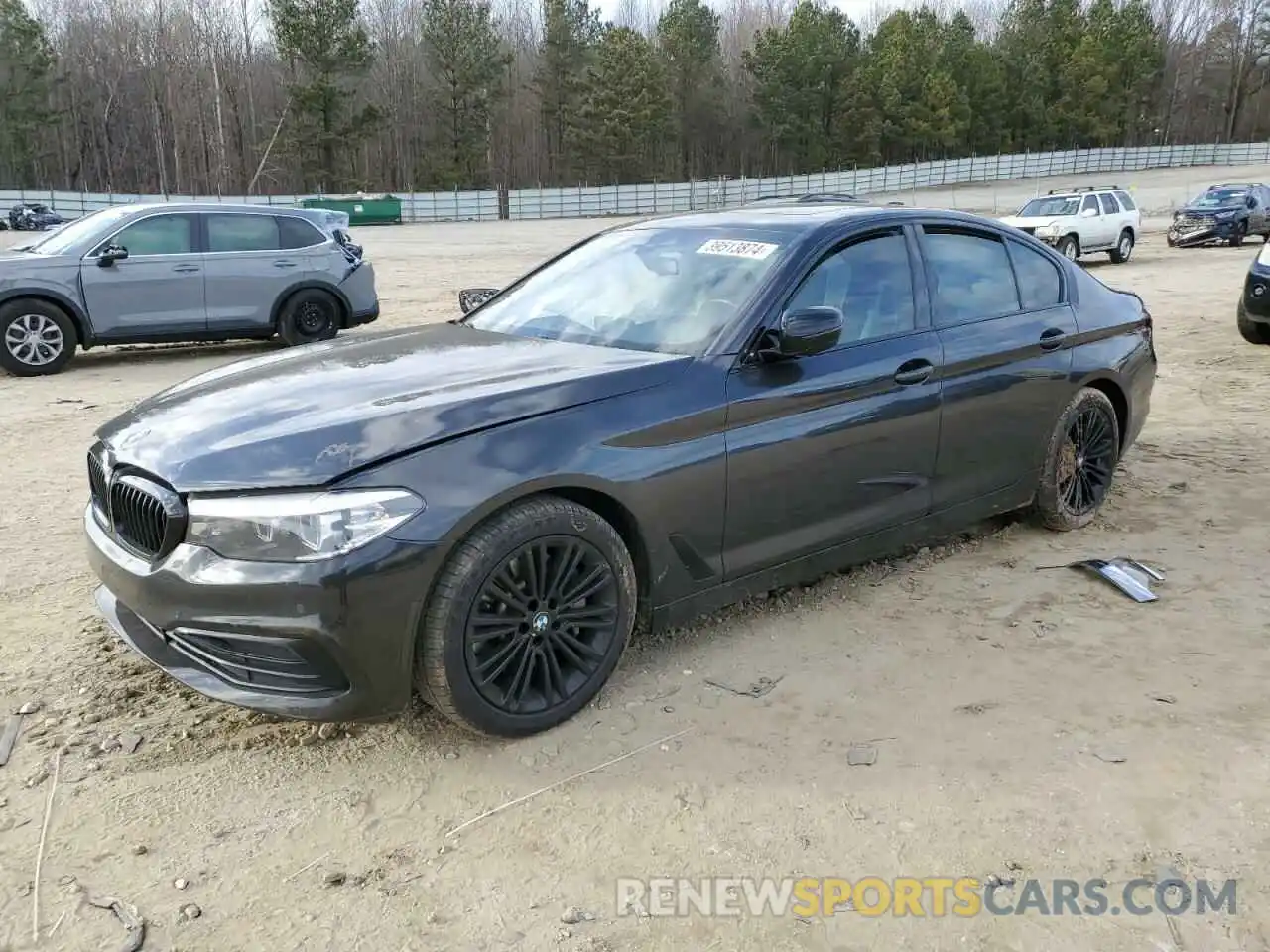 1 Photograph of a damaged car WBAJA7C50KWW19468 BMW 5 SERIES 2019