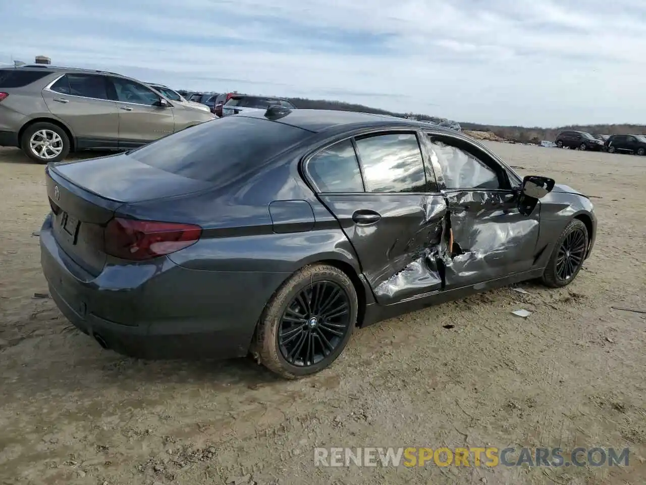 3 Photograph of a damaged car WBAJA7C50KWW19468 BMW 5 SERIES 2019