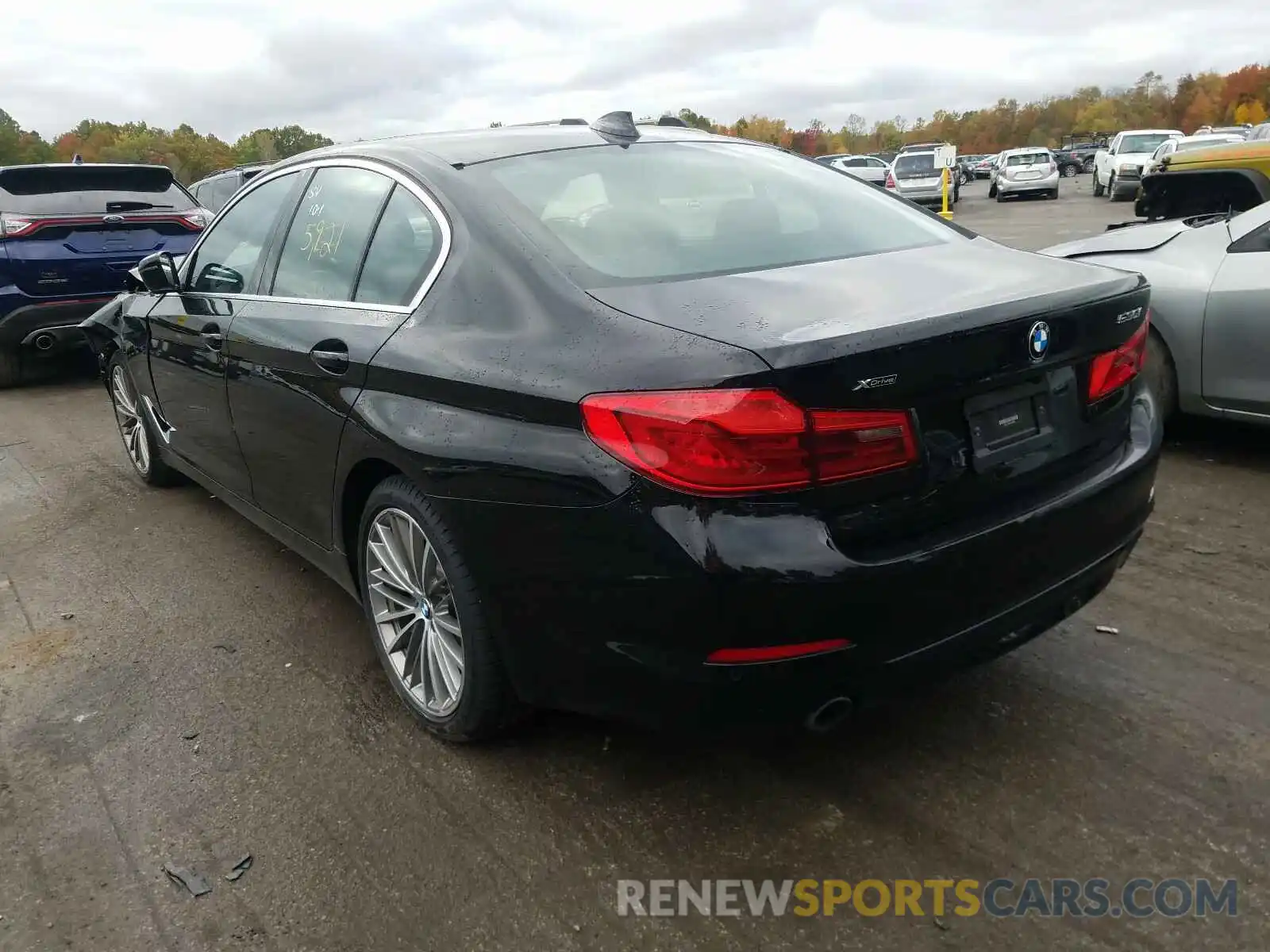 3 Photograph of a damaged car WBAJA7C50KWW48484 BMW 5 SERIES 2019