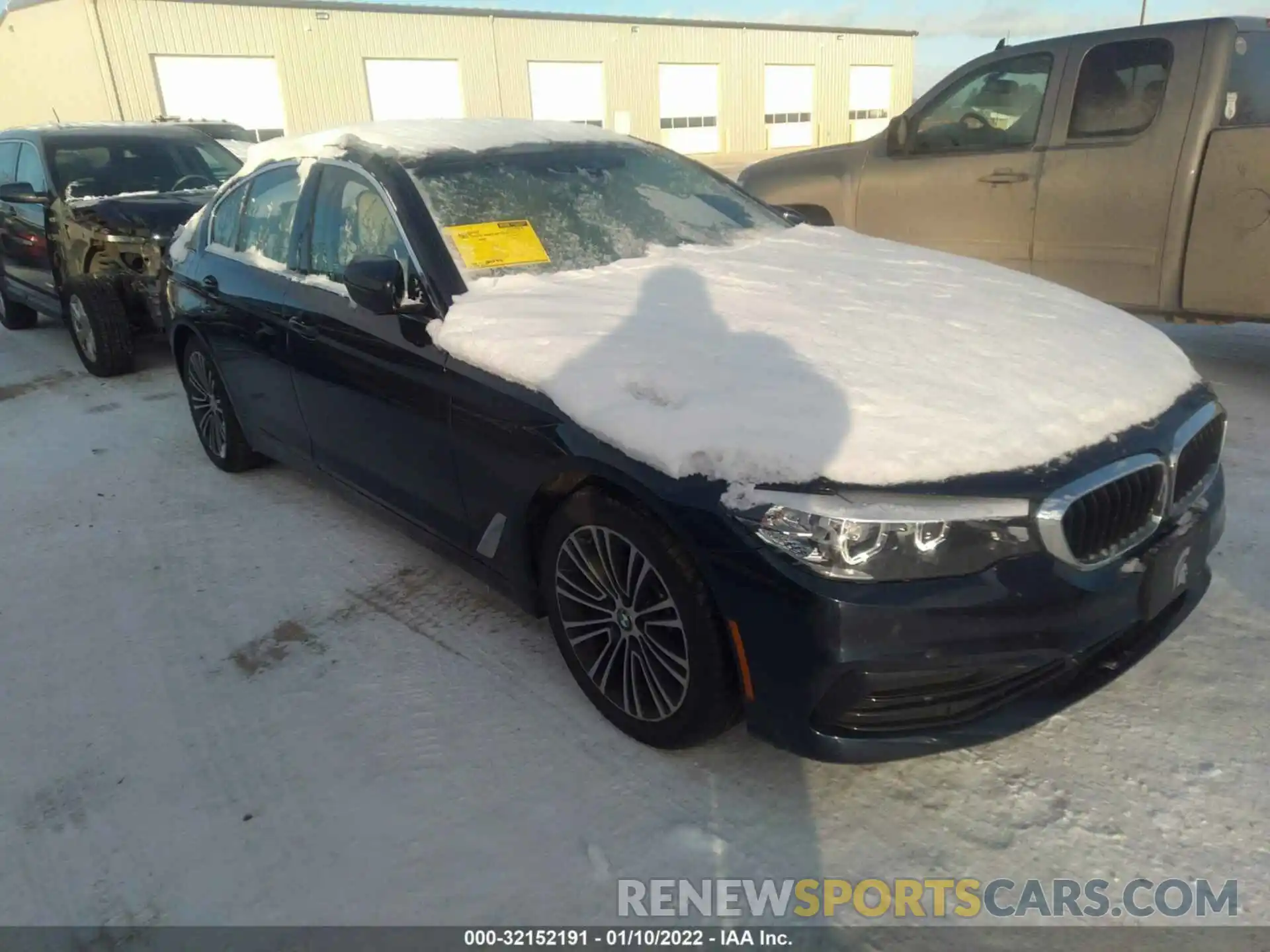 1 Photograph of a damaged car WBAJA7C50KWW48579 BMW 5 SERIES 2019