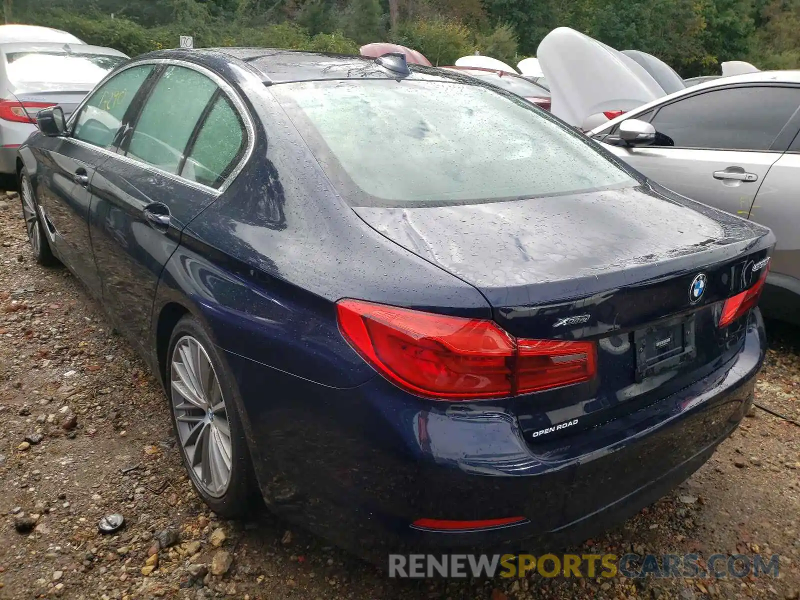 3 Photograph of a damaged car WBAJA7C50KWW49876 BMW 5 SERIES 2019