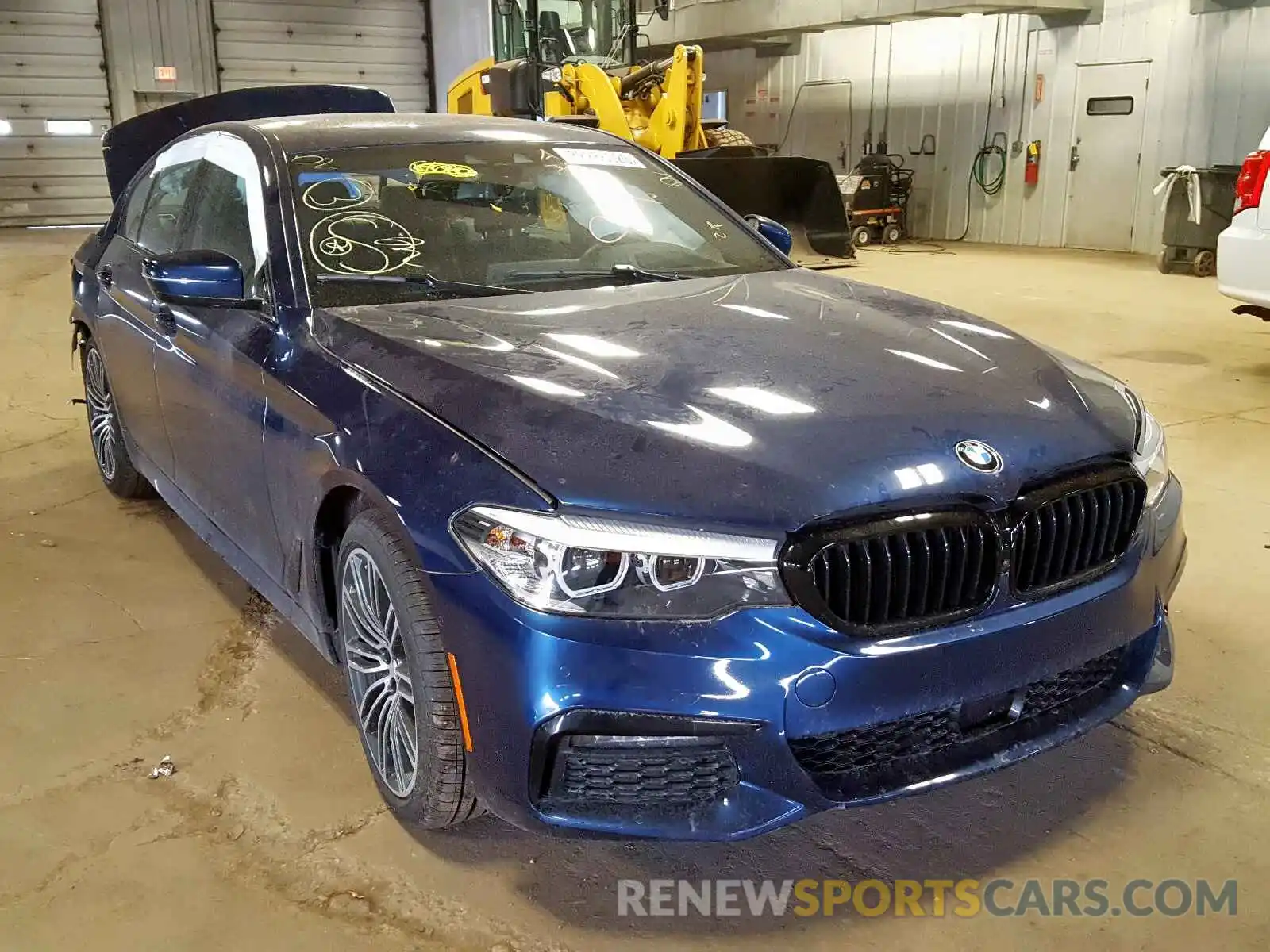 1 Photograph of a damaged car WBAJA7C51KWW09872 BMW 5 SERIES 2019