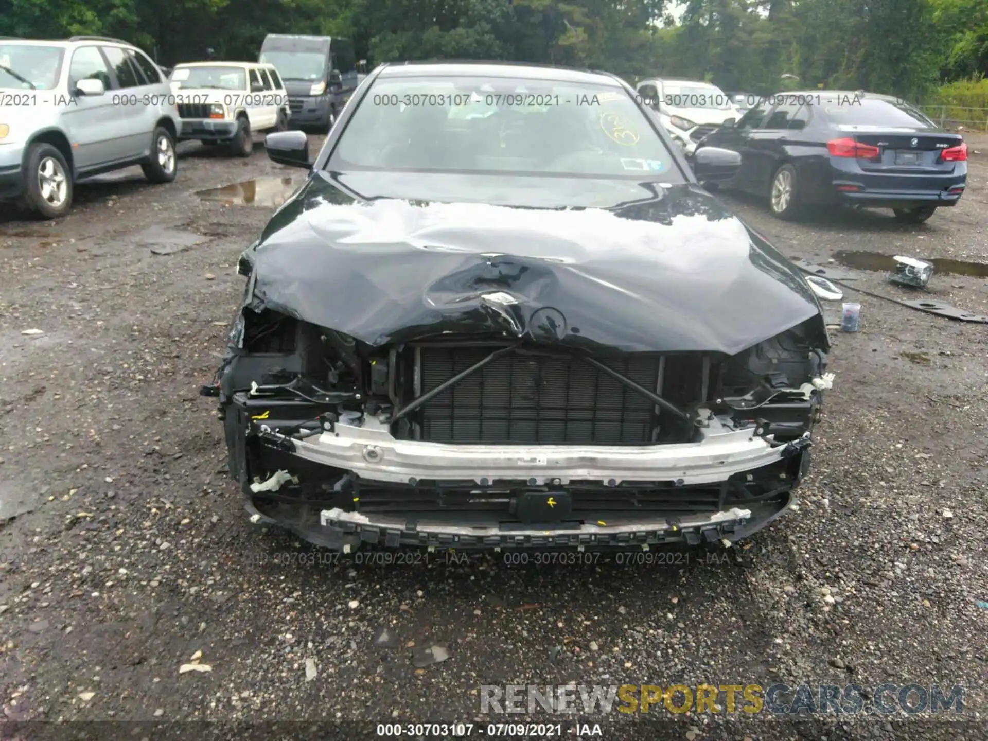 6 Photograph of a damaged car WBAJA7C51KWW10228 BMW 5 SERIES 2019