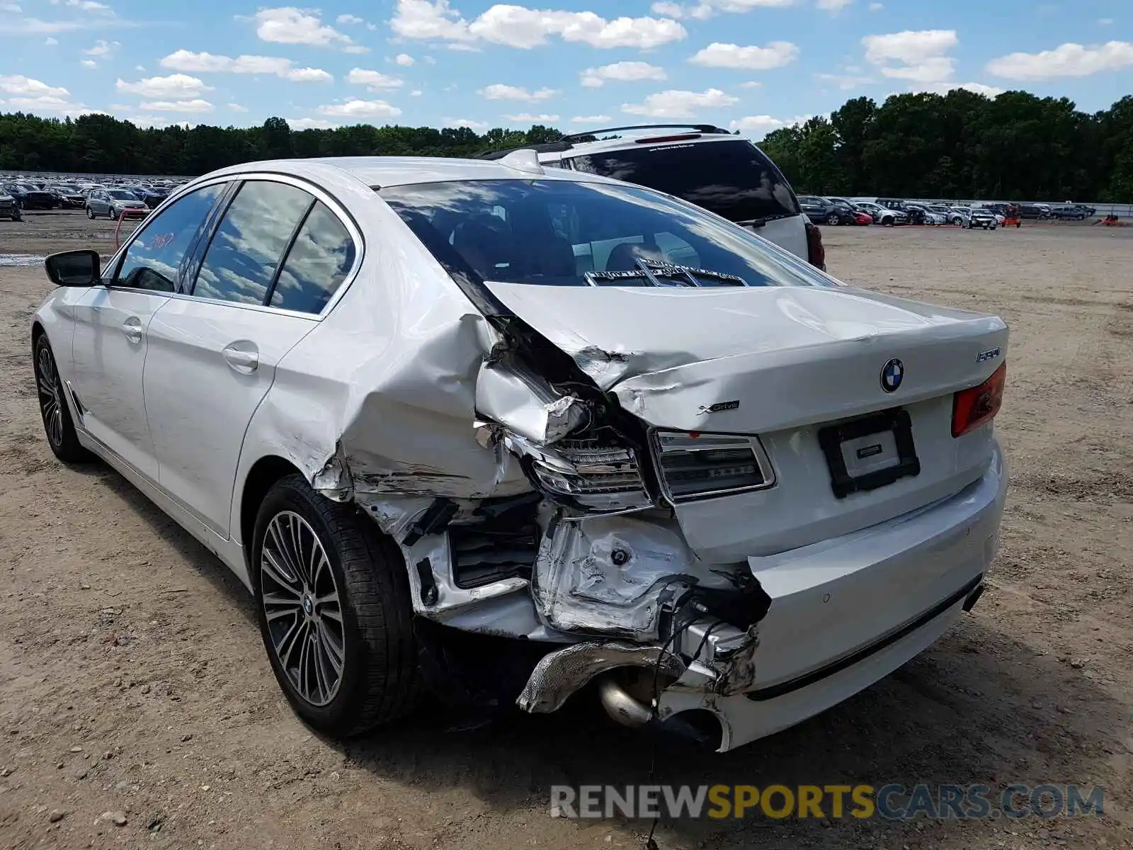 3 Photograph of a damaged car WBAJA7C51KWW11346 BMW 5 SERIES 2019