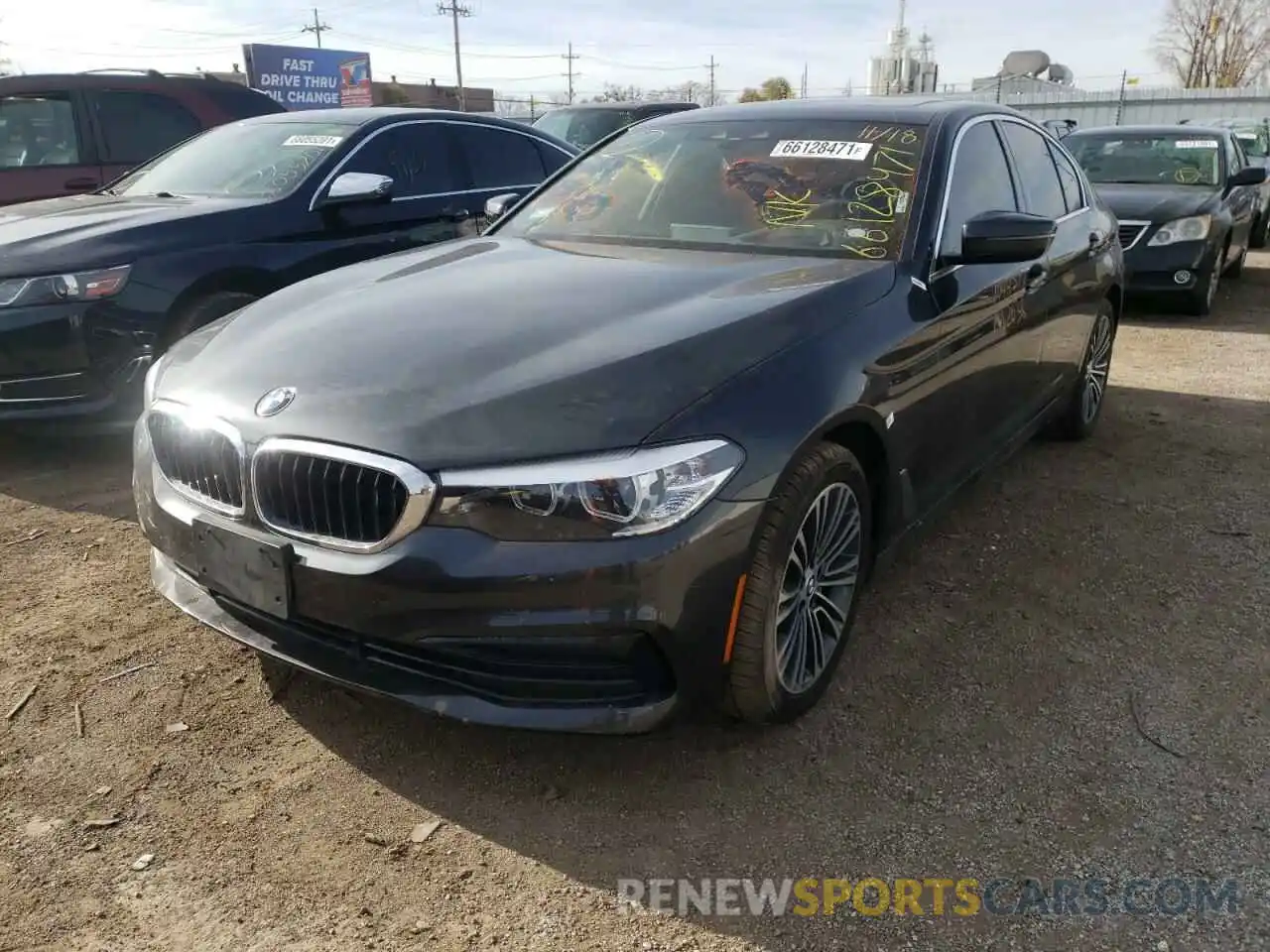 2 Photograph of a damaged car WBAJA7C52KG910001 BMW 5 SERIES 2019