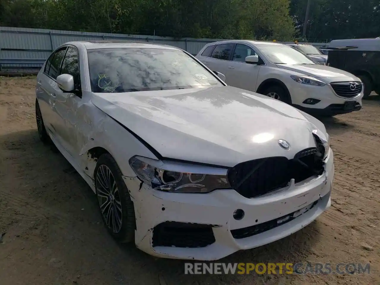 1 Photograph of a damaged car WBAJA7C52KG911472 BMW 5 SERIES 2019