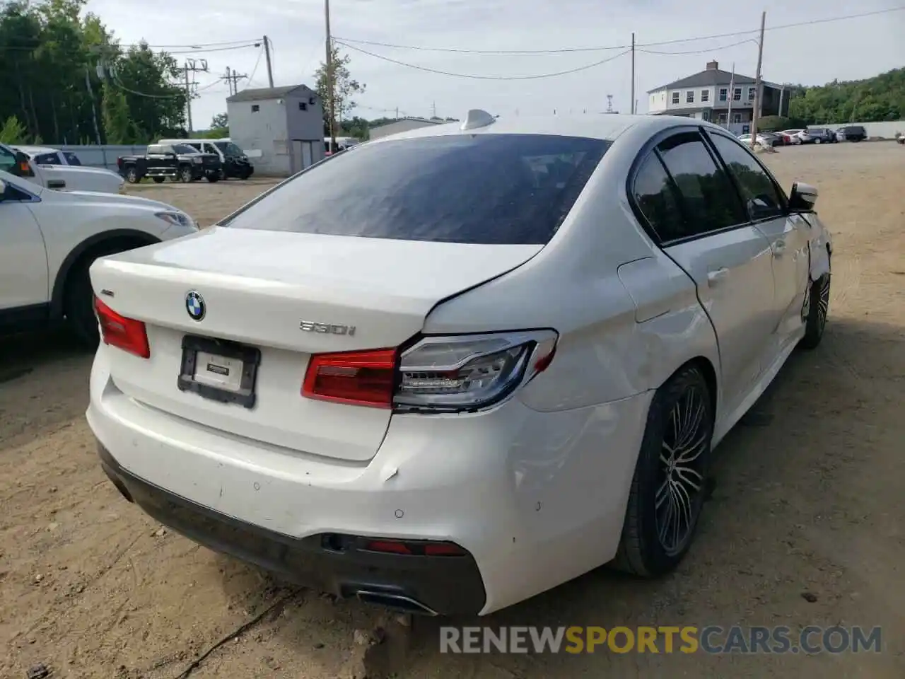 4 Photograph of a damaged car WBAJA7C52KG911472 BMW 5 SERIES 2019