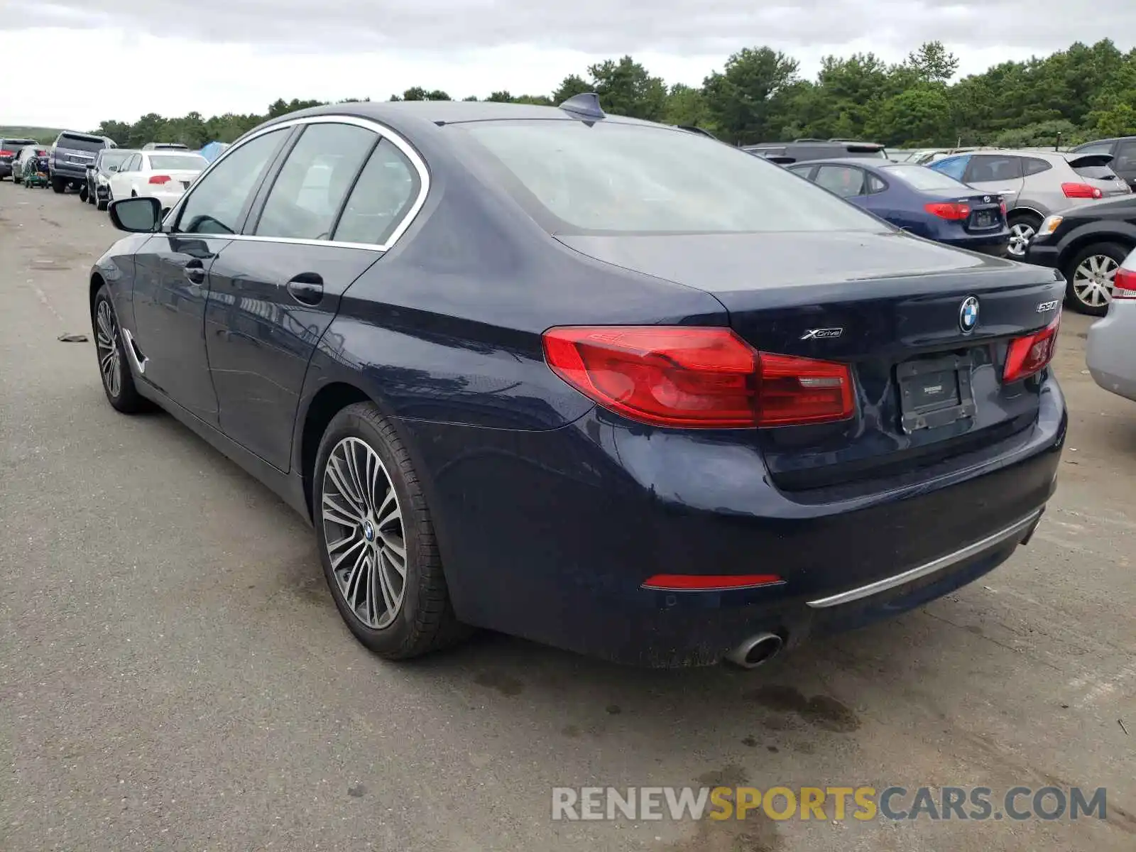 3 Фотография поврежденного автомобиля WBAJA7C52KG911567 BMW 5 SERIES 2019