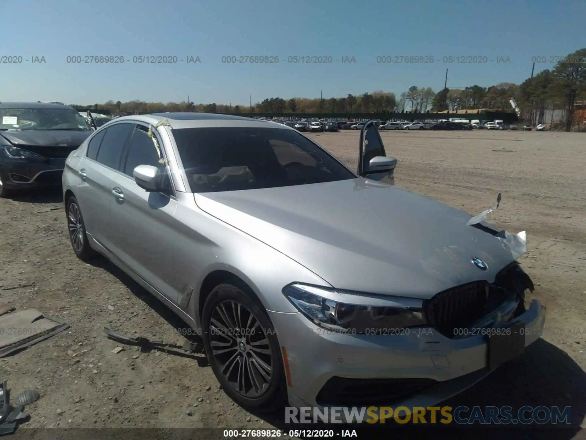 1 Photograph of a damaged car WBAJA7C52KG911827 BMW 5 SERIES 2019