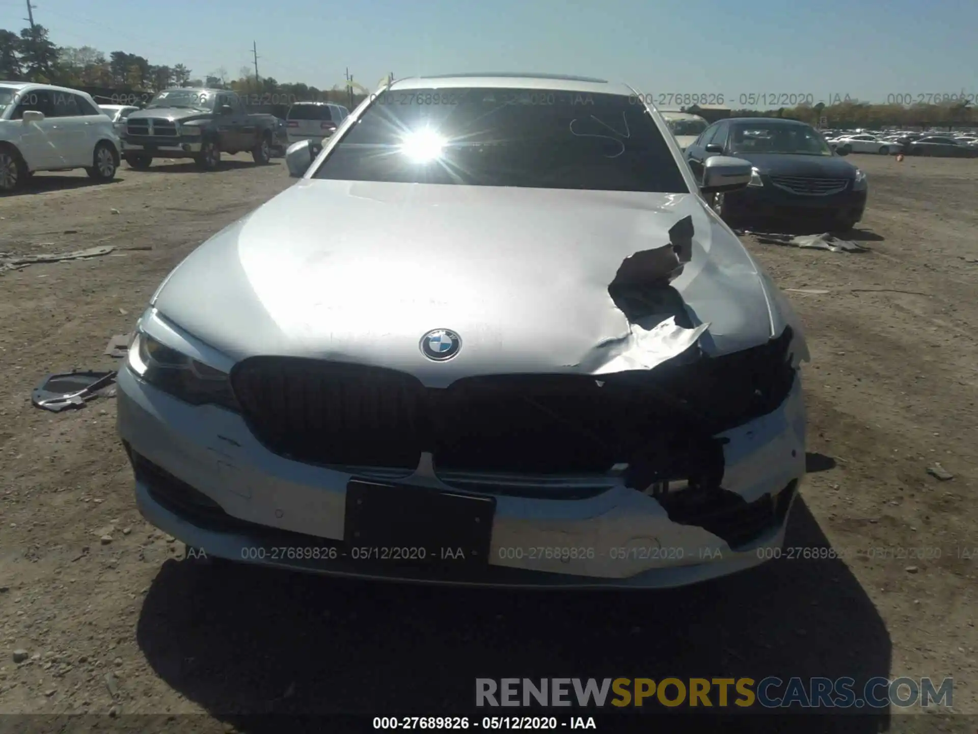 6 Photograph of a damaged car WBAJA7C52KG911827 BMW 5 SERIES 2019