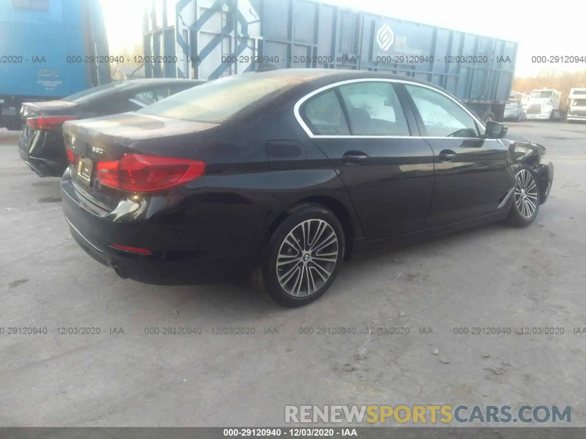 4 Фотография поврежденного автомобиля WBAJA7C52KG912136 BMW 5 SERIES 2019