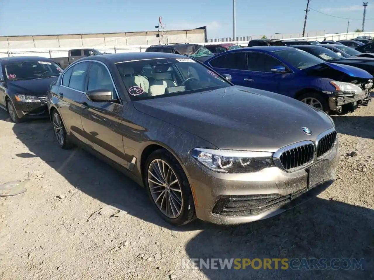 1 Photograph of a damaged car WBAJA7C52KWC77430 BMW 5 SERIES 2019