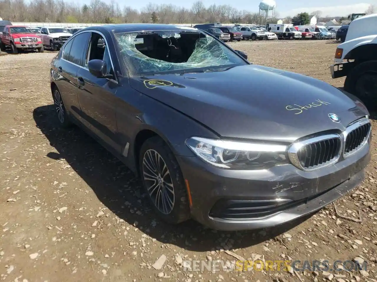 1 Photograph of a damaged car WBAJA7C52KWW02350 BMW 5 SERIES 2019