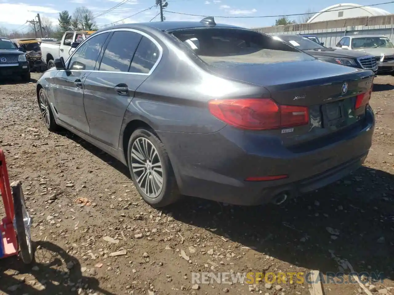 3 Фотография поврежденного автомобиля WBAJA7C52KWW02350 BMW 5 SERIES 2019