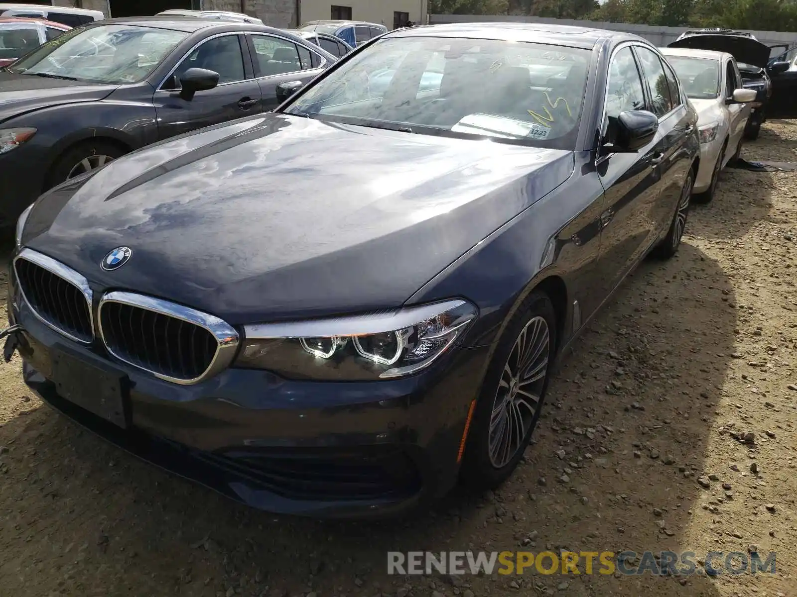 2 Photograph of a damaged car WBAJA7C52KWW08665 BMW 5 SERIES 2019