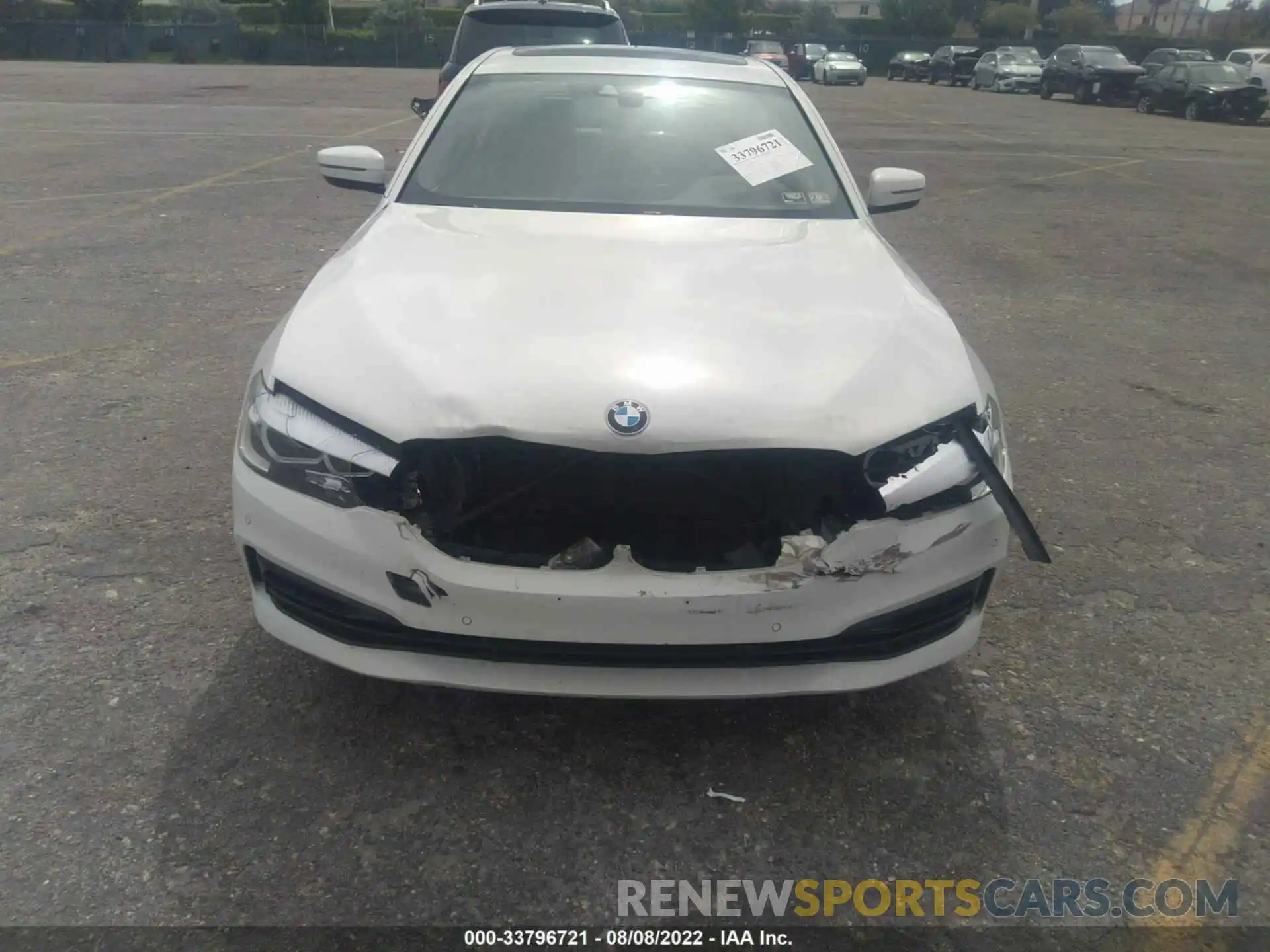 6 Photograph of a damaged car WBAJA7C52KWW18743 BMW 5 SERIES 2019