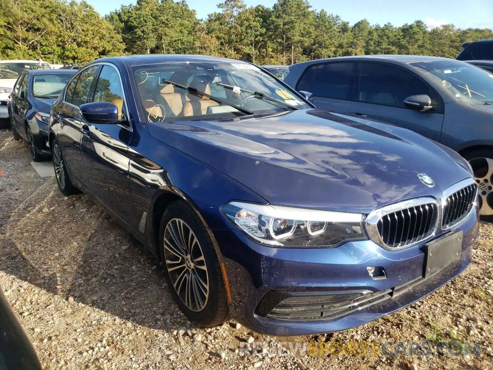 1 Photograph of a damaged car WBAJA7C52KWW39947 BMW 5 SERIES 2019