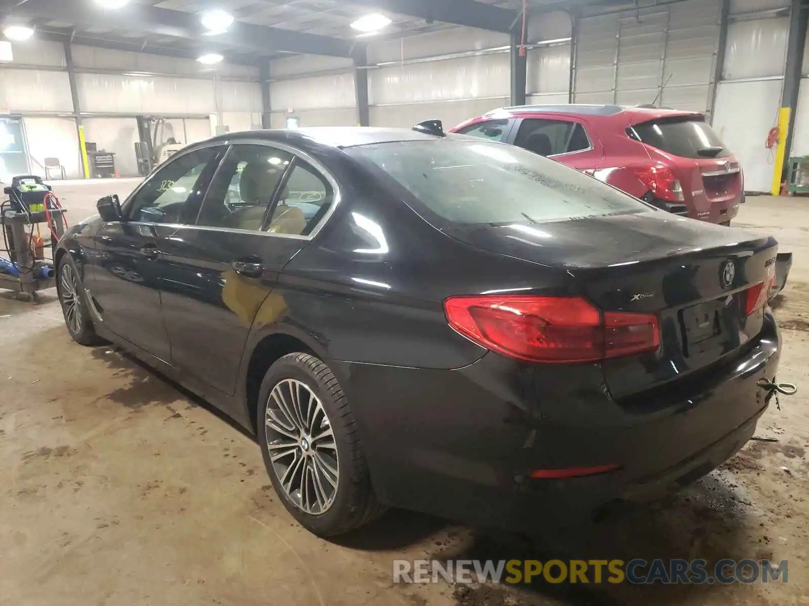 3 Фотография поврежденного автомобиля WBAJA7C53KG910170 BMW 5 SERIES 2019