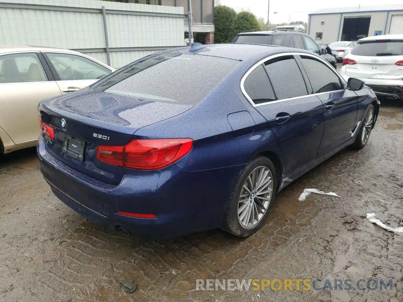 4 Фотография поврежденного автомобиля WBAJA7C53KG911593 BMW 5 SERIES 2019