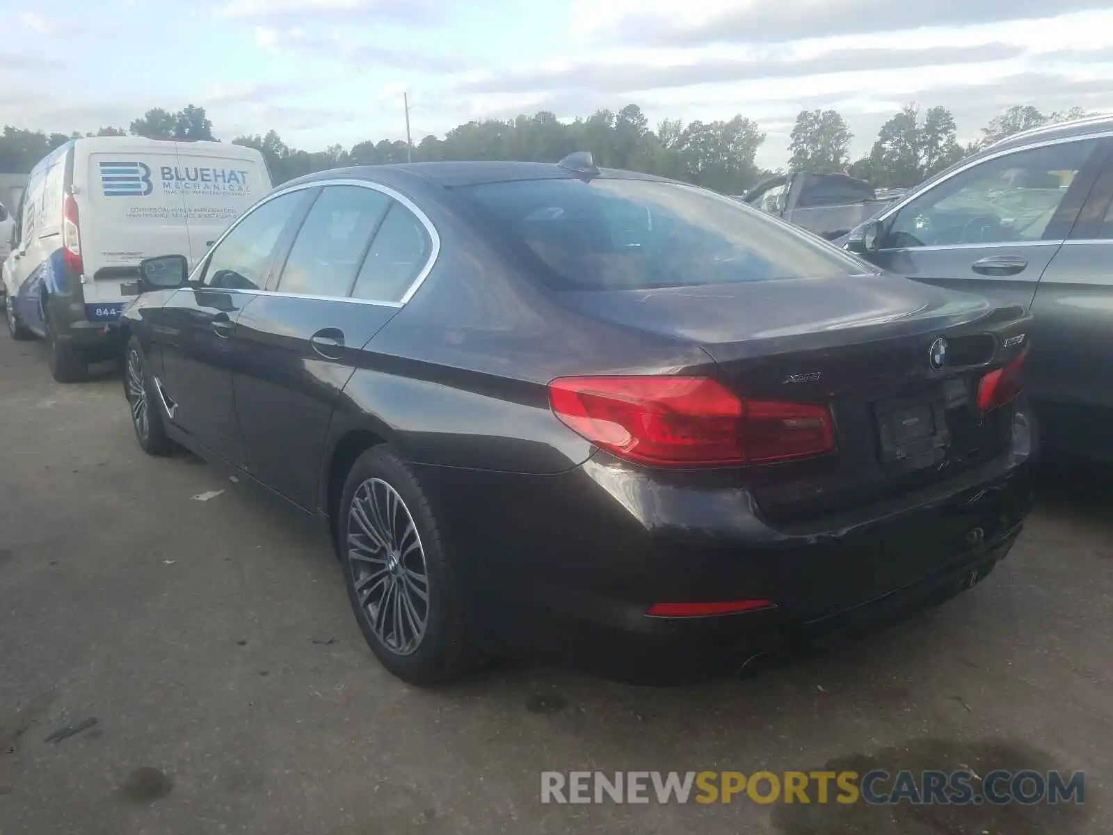 3 Photograph of a damaged car WBAJA7C53KG911741 BMW 5 SERIES 2019