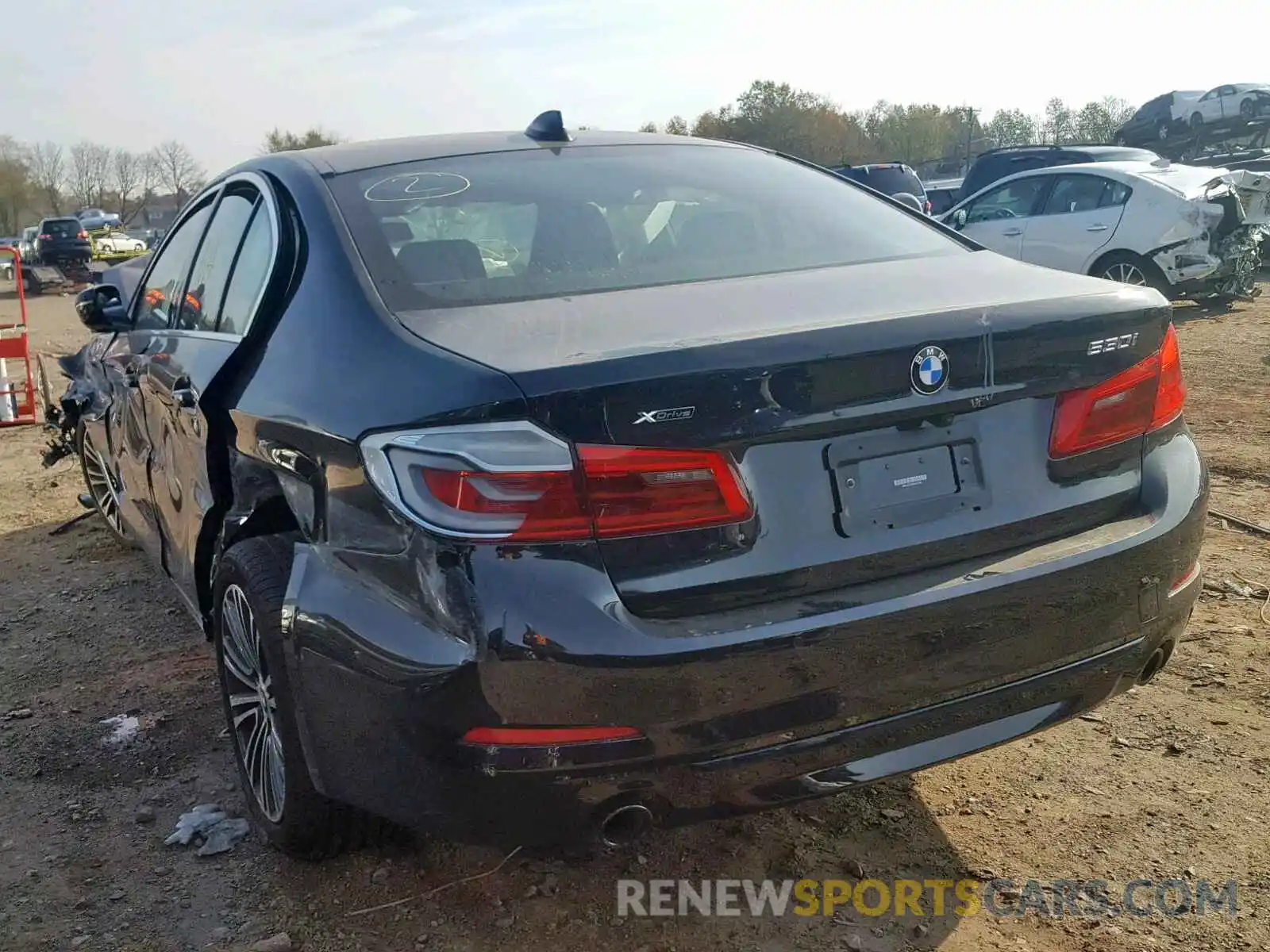3 Фотография поврежденного автомобиля WBAJA7C53KG912159 BMW 5 SERIES 2019