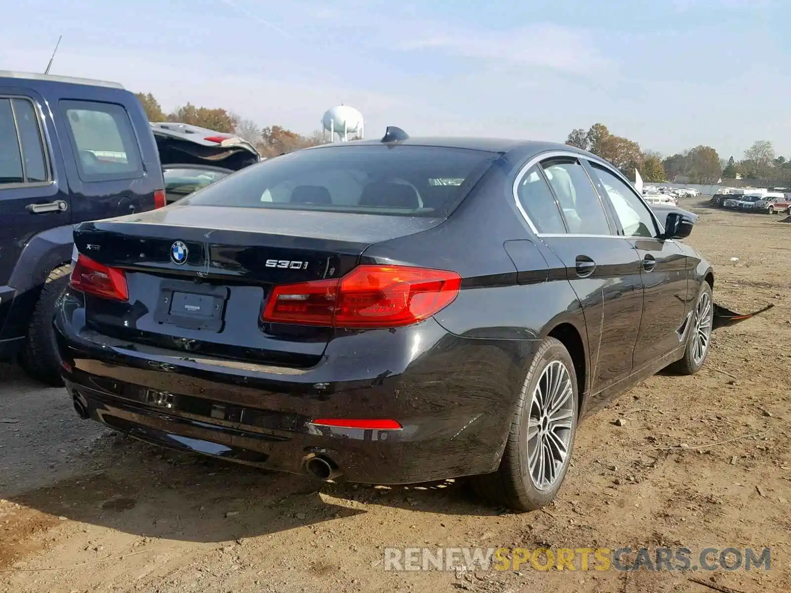 4 Фотография поврежденного автомобиля WBAJA7C53KG912159 BMW 5 SERIES 2019