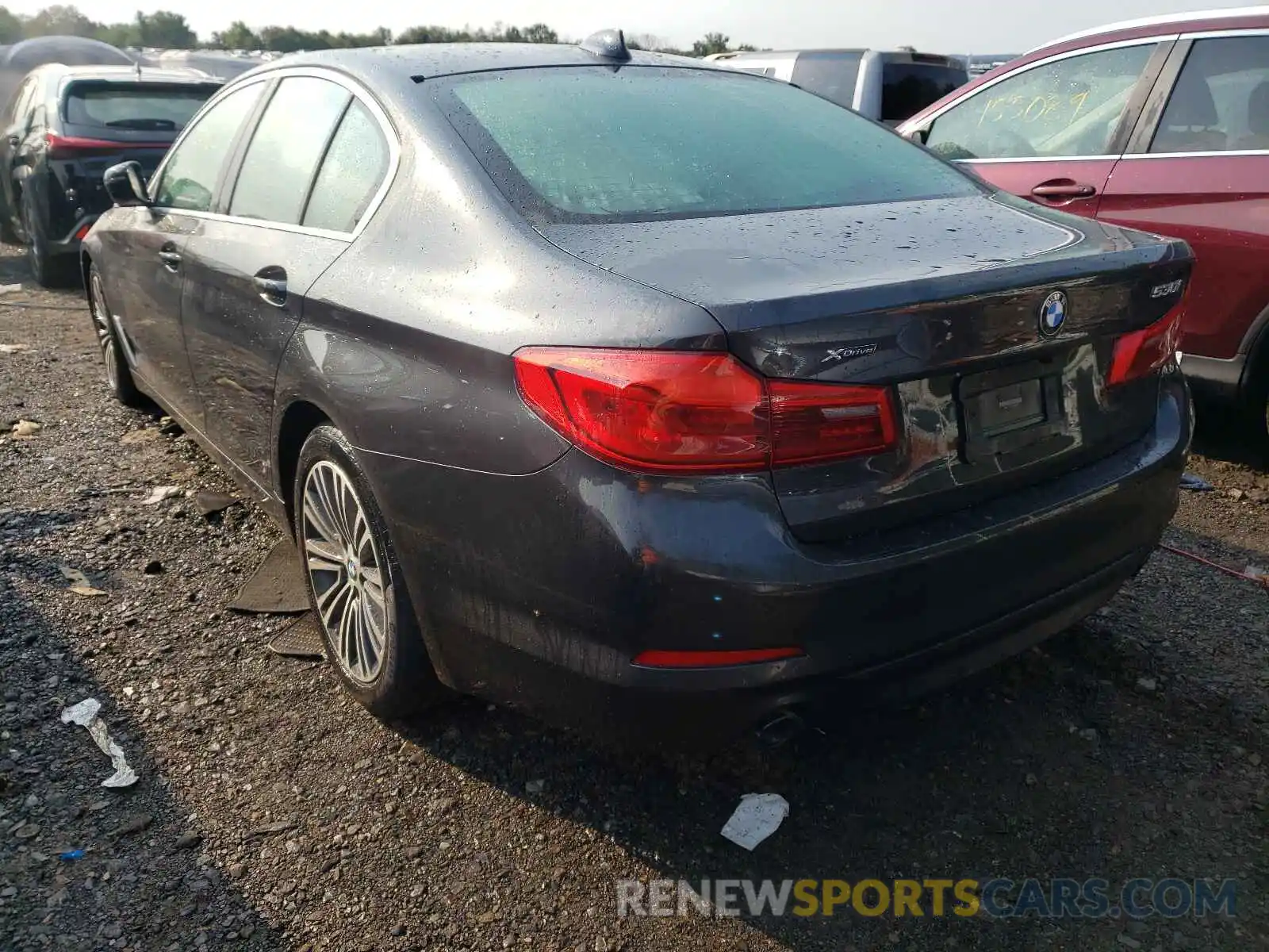 3 Photograph of a damaged car WBAJA7C53KWW07282 BMW 5 SERIES 2019