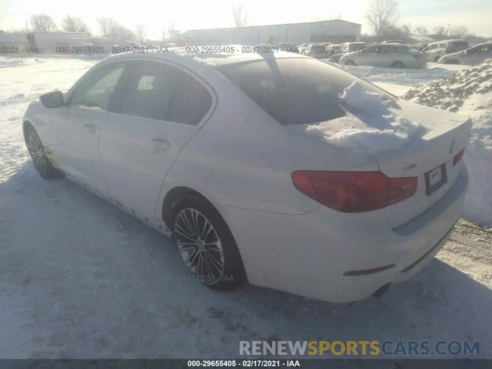 3 Photograph of a damaged car WBAJA7C53KWW09727 BMW 5 SERIES 2019