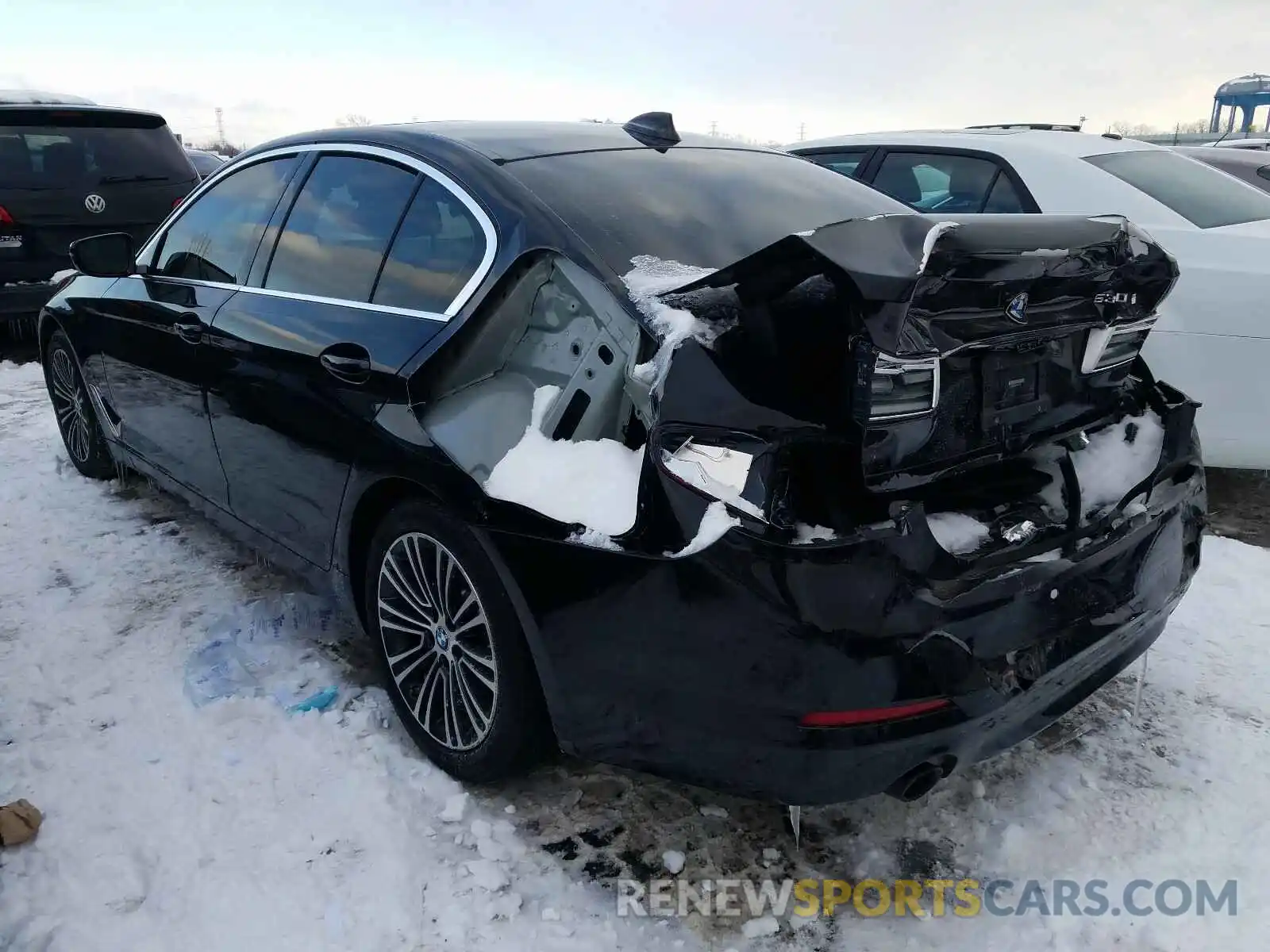 3 Photograph of a damaged car WBAJA7C53KWW13289 BMW 5 SERIES 2019