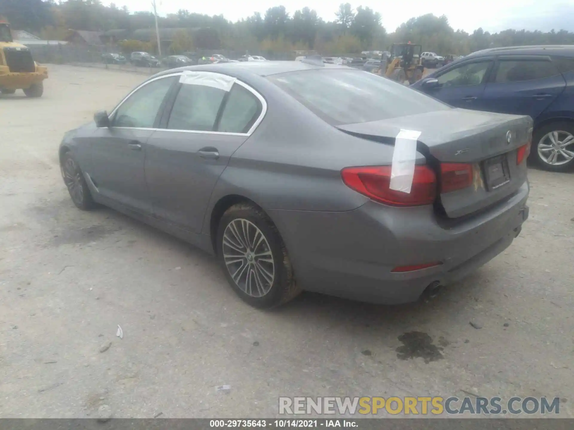 3 Photograph of a damaged car WBAJA7C53KWW13518 BMW 5 SERIES 2019