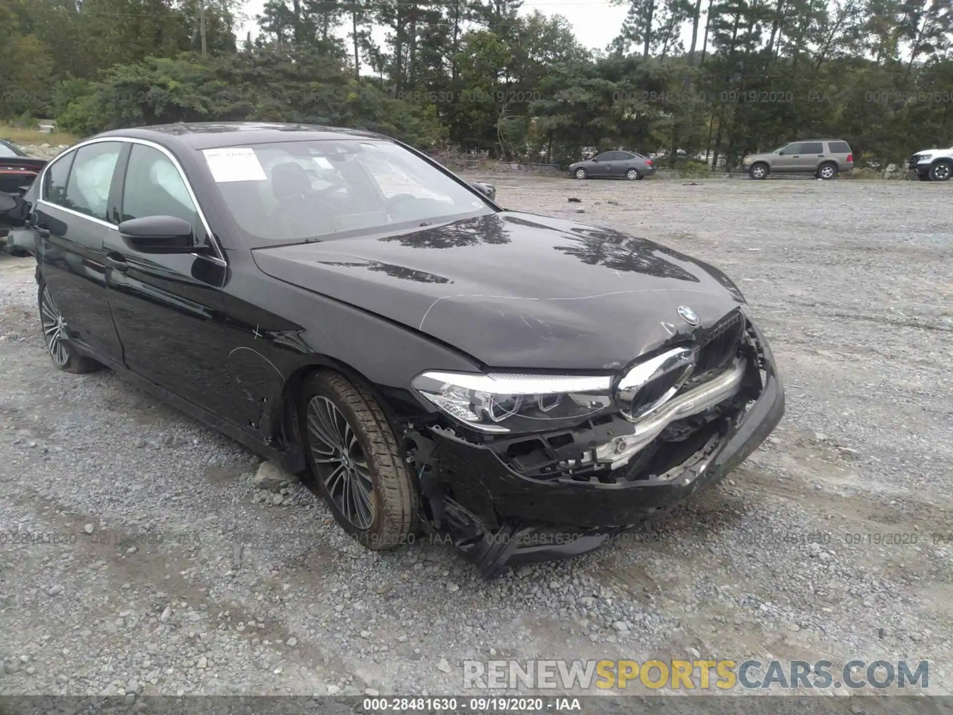 1 Photograph of a damaged car WBAJA7C53KWW18671 BMW 5 SERIES 2019