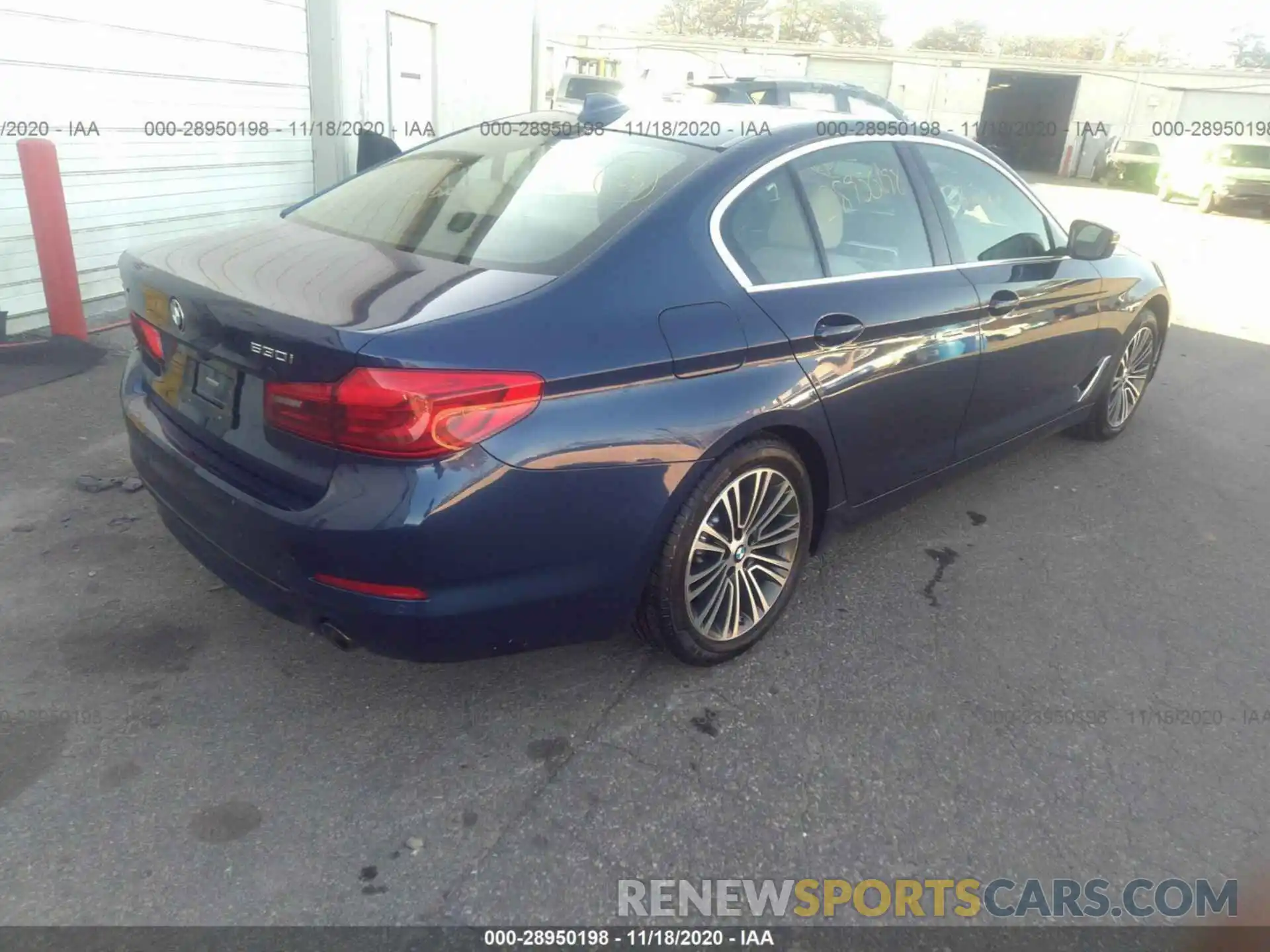 4 Photograph of a damaged car WBAJA7C53KWW20596 BMW 5 SERIES 2019