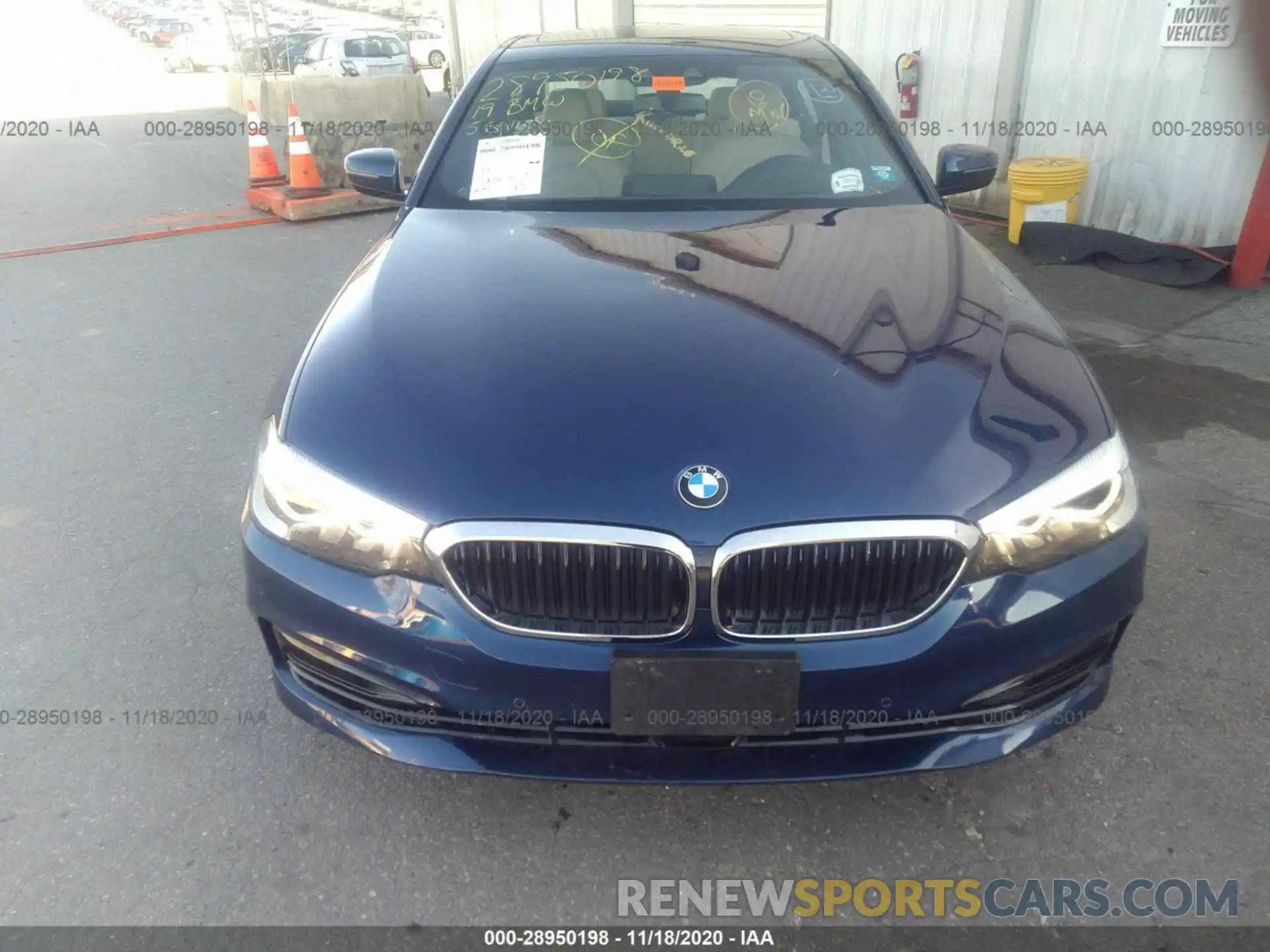 6 Photograph of a damaged car WBAJA7C53KWW20596 BMW 5 SERIES 2019