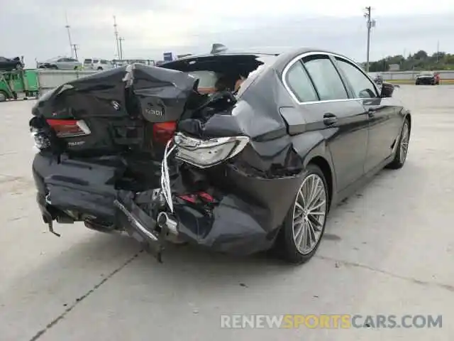 4 Photograph of a damaged car WBAJA7C53KWW22218 BMW 5 SERIES 2019