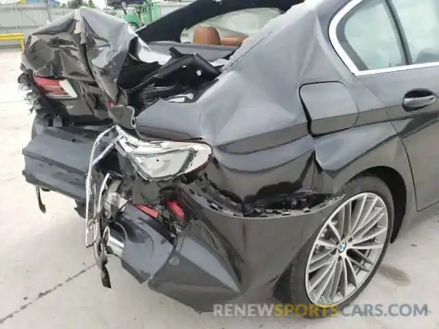 9 Photograph of a damaged car WBAJA7C53KWW22218 BMW 5 SERIES 2019