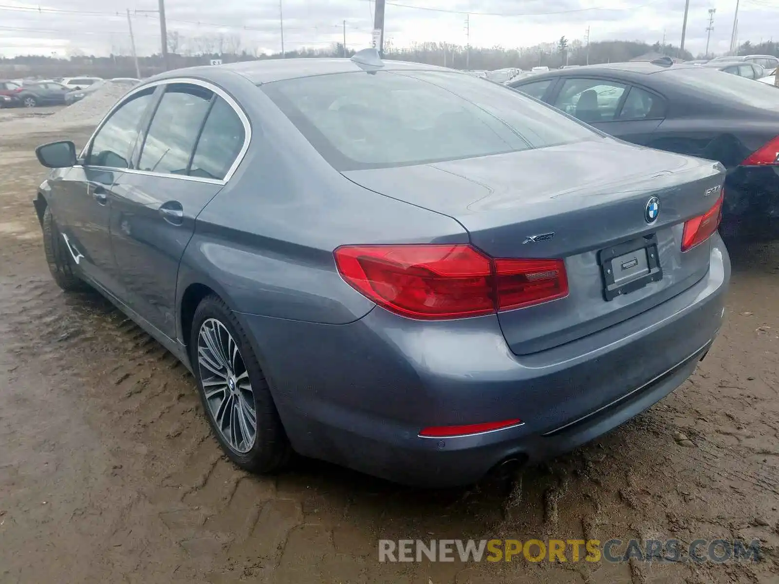 3 Фотография поврежденного автомобиля WBAJA7C53KWW25989 BMW 5 SERIES 2019