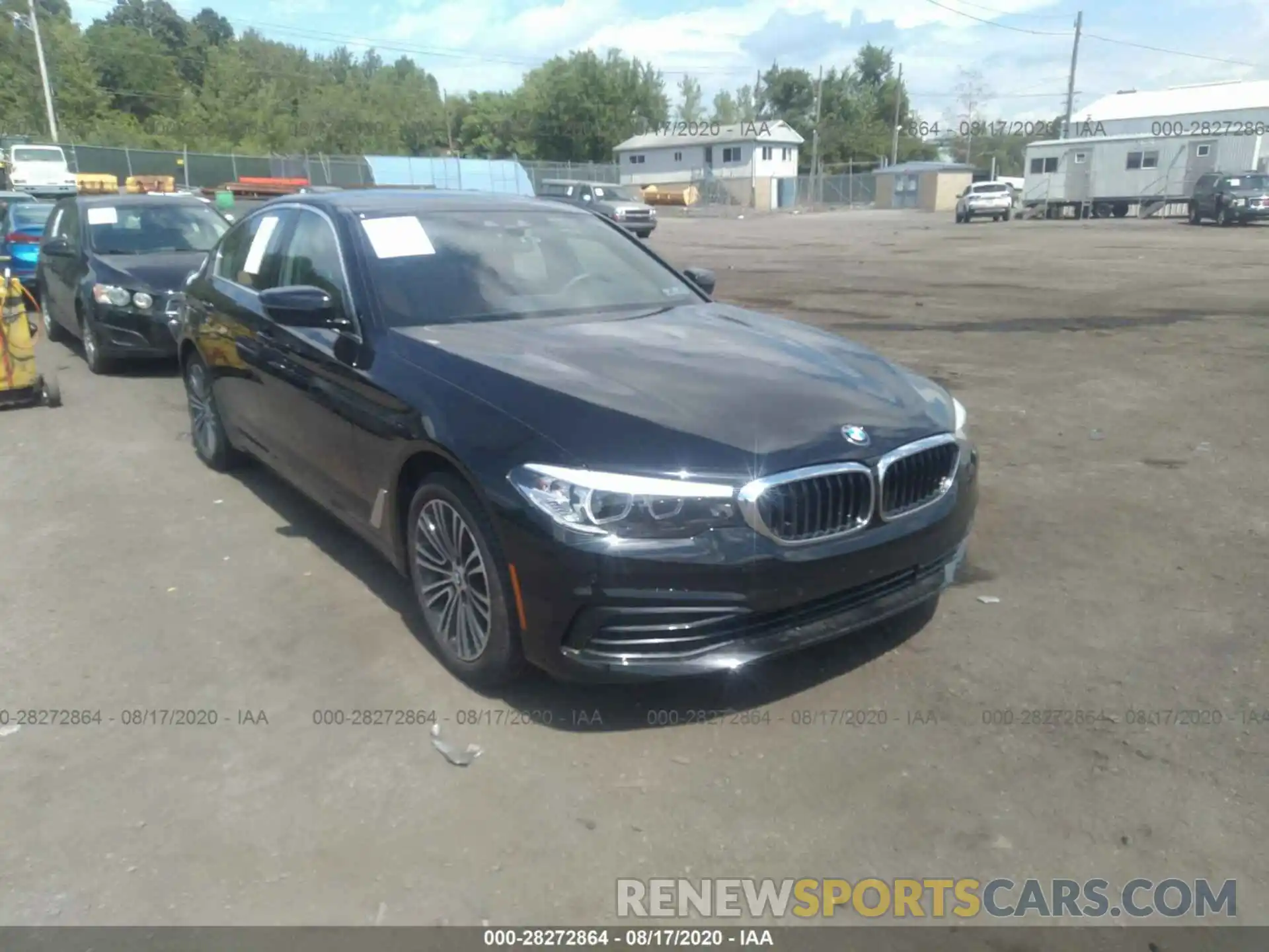 6 Фотография поврежденного автомобиля WBAJA7C53KWW28360 BMW 5 SERIES 2019