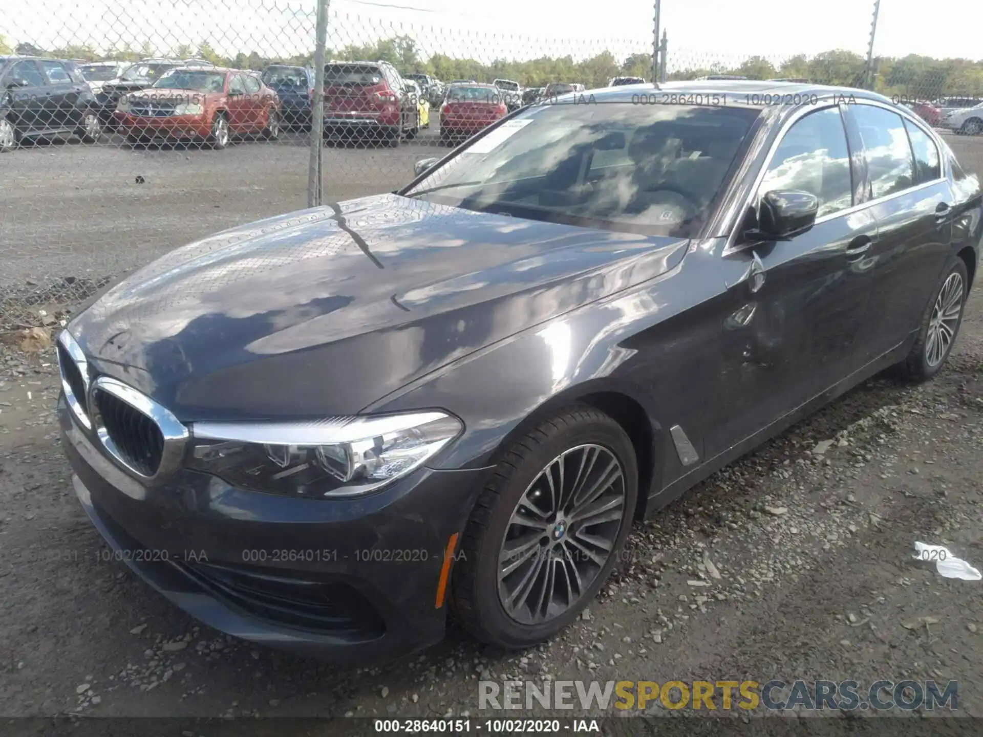 2 Photograph of a damaged car WBAJA7C53KWW30044 BMW 5 SERIES 2019