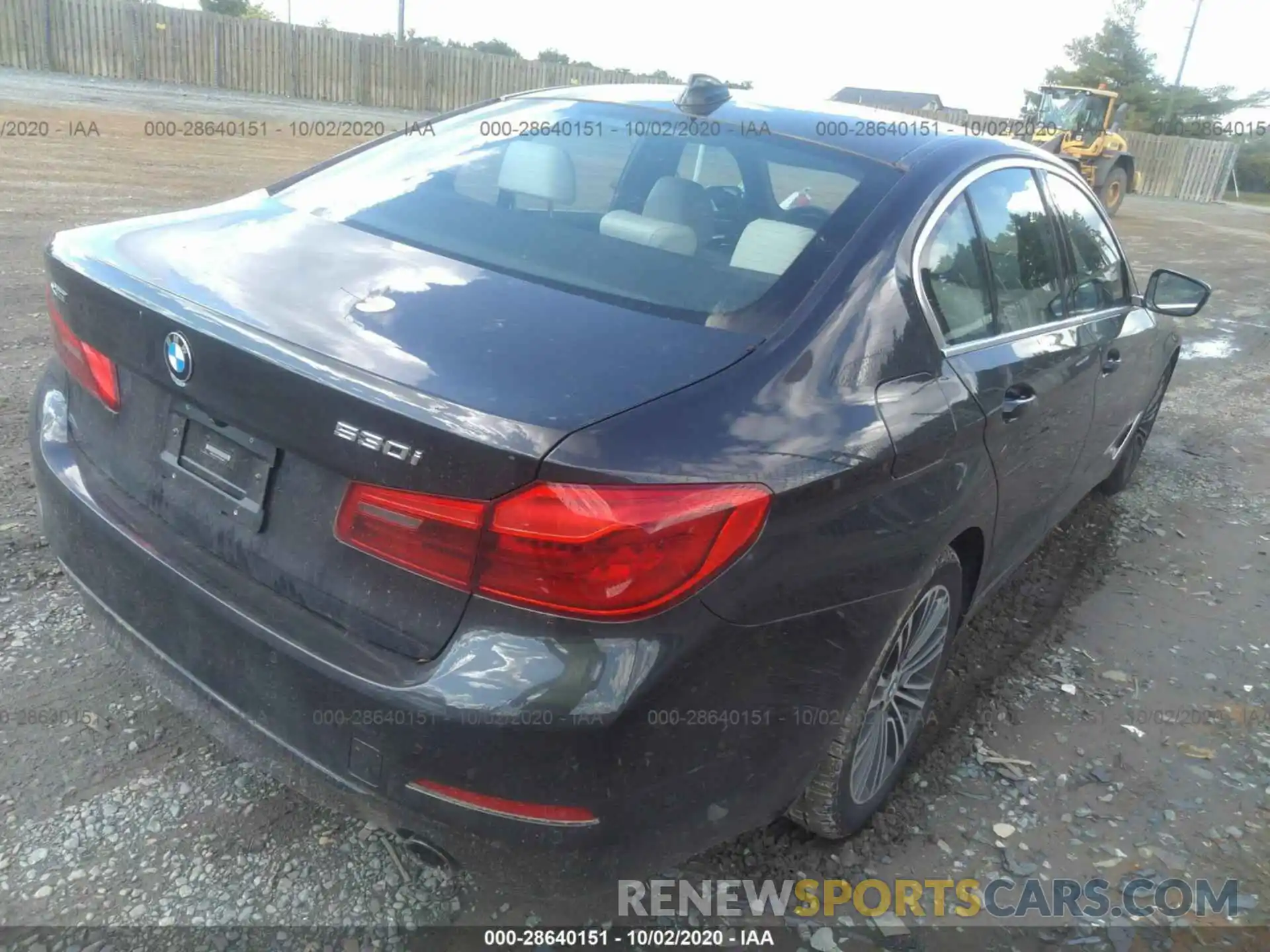 4 Photograph of a damaged car WBAJA7C53KWW30044 BMW 5 SERIES 2019