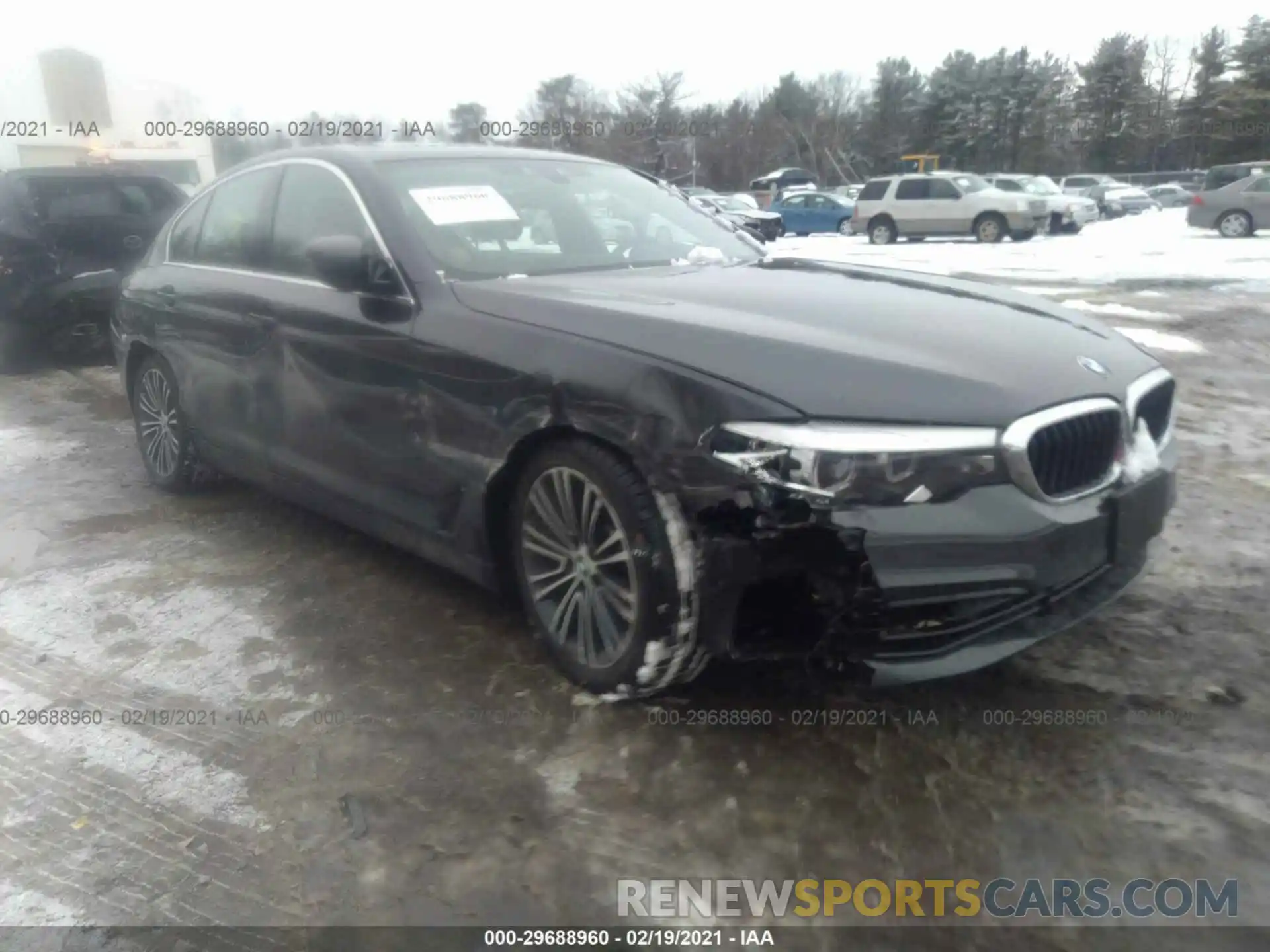 1 Photograph of a damaged car WBAJA7C53KWW47846 BMW 5 SERIES 2019