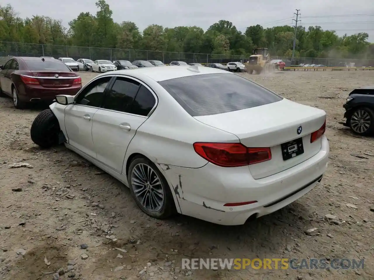 3 Photograph of a damaged car WBAJA7C54KWW07355 BMW 5 SERIES 2019