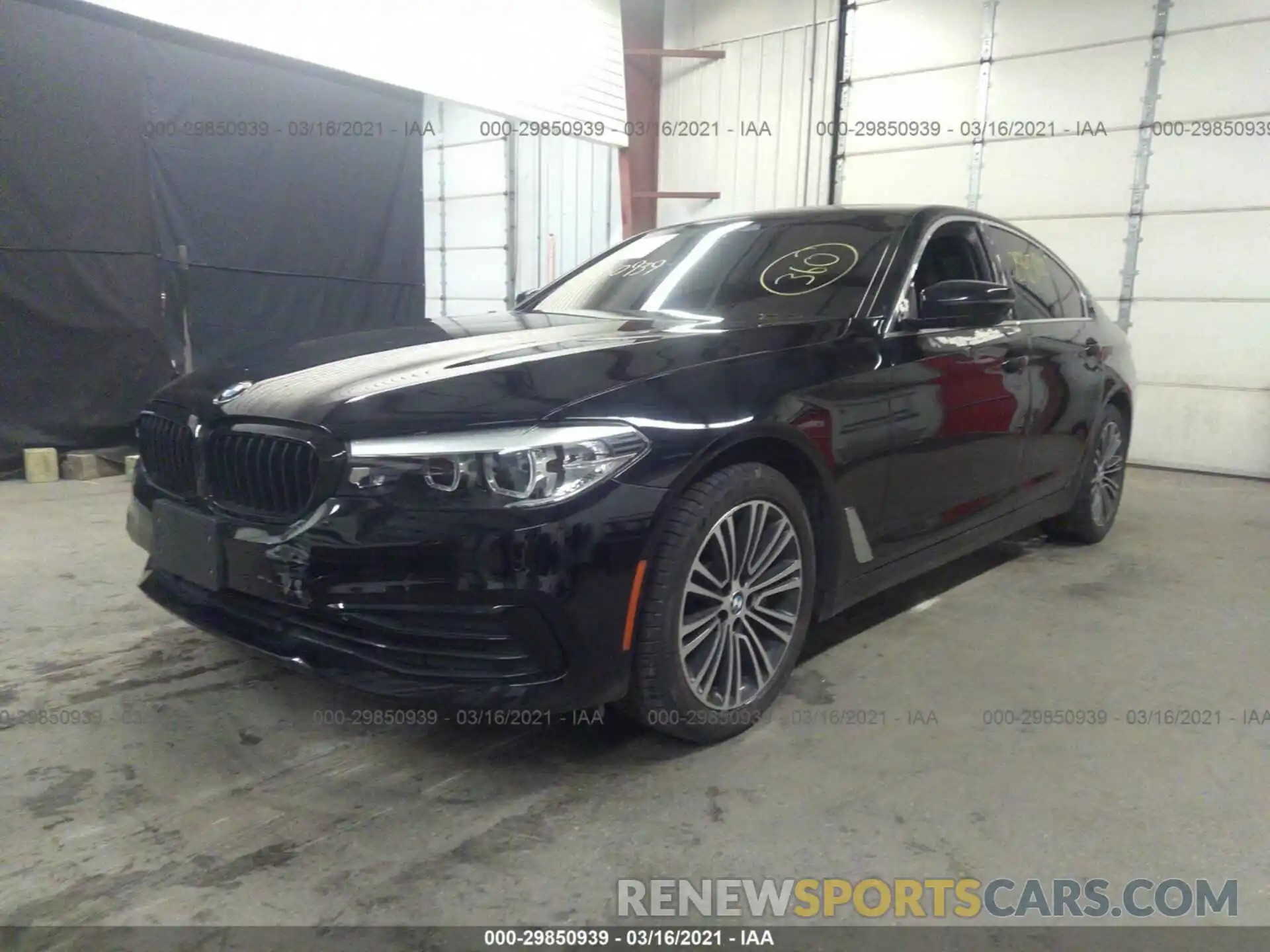 2 Photograph of a damaged car WBAJA7C54KWW07470 BMW 5 SERIES 2019