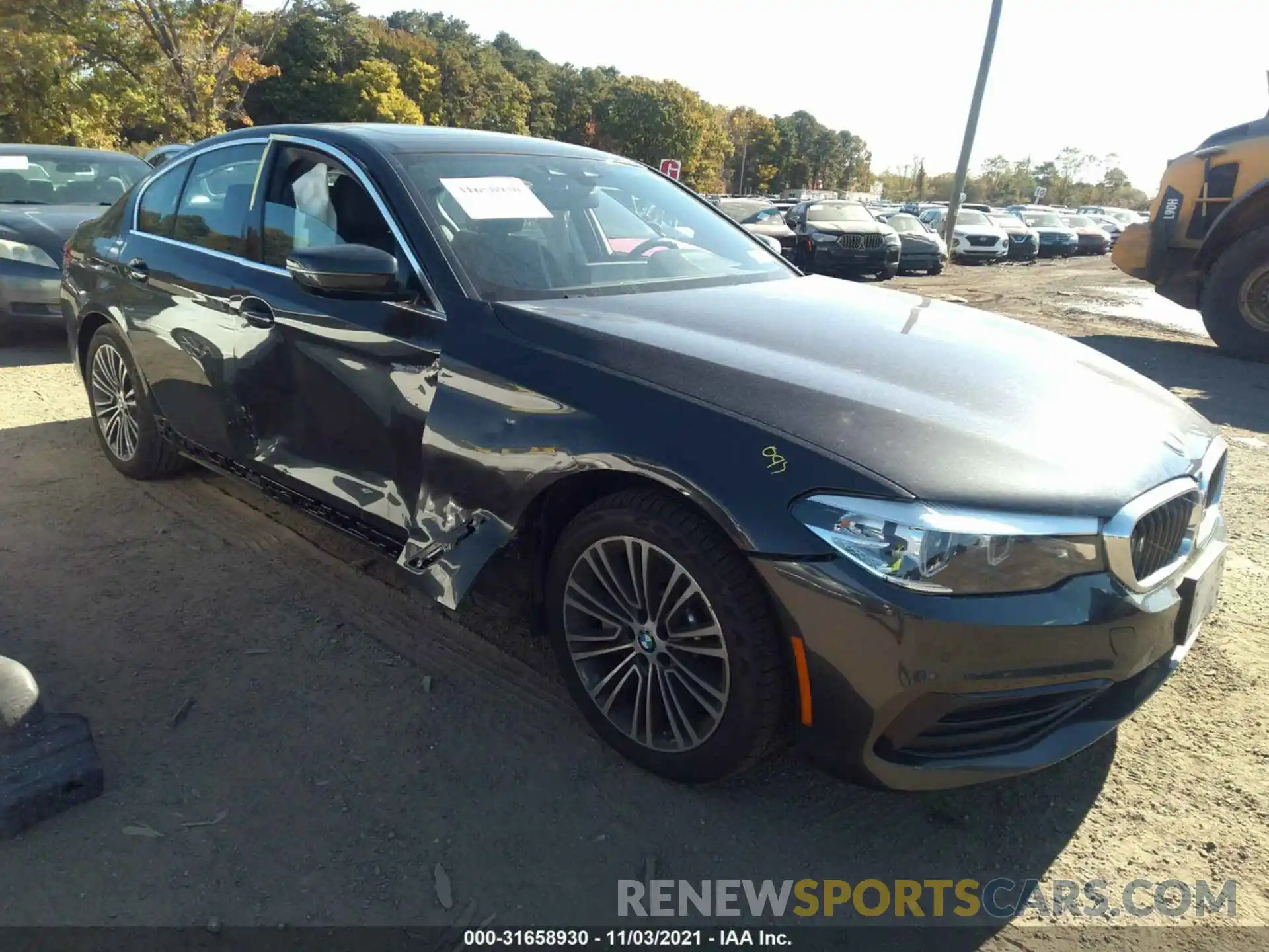 1 Photograph of a damaged car WBAJA7C54KWW12300 BMW 5 SERIES 2019